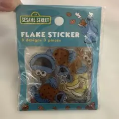 セサミストリート フレークステッカー