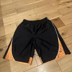 IGNIO バスケットボールパンツ M 黒/オレンジ
