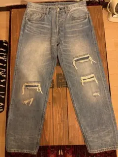 ジャーナルスタンダードレリューム　Relume Jeans ダメージデニムパンツのサムネイル