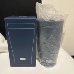 ユニクロ2025 ノベルティ　タンブラー　ネイビー