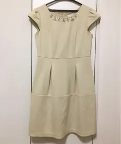 新品未使用 anySISエニィスィス ビジューワンピース 結婚式 フォーマル