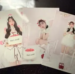 FRUITS ZIPPER 松本かれん 鎮西寿々歌 LARME衣装 ポストカード