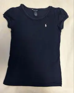 Ralph Lauren 女児半袖Tシャツ ネイビー M(8/10)のサムネイル