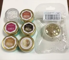 ★【美品】シャイニージェル　カラージェル5個&ラメ2個セットのサムネイル