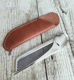 【ハンドメイド】ReFaコーム用 レザーカバー