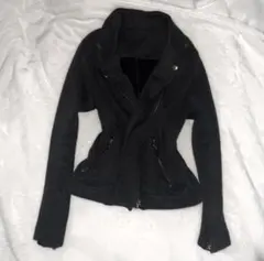 グレー ジャケット　y2k グランジ　archive