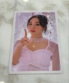 TWICE チェヨン トレカ More&More