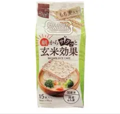 ライスケーキ　玄米効果 15枚入×7袋のサムネイル