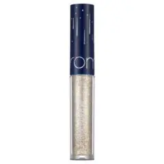 ロムアンド　グリッターシャドウ　01 ラメ シルバー リキッドアイシャドウ