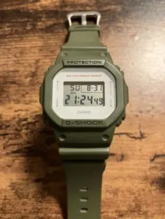 CASIO G-SHOCK オリーブグリーン腕時計