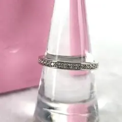 ・未使用級・スワロフスキー　SWAROVSKI　指輪　パヴェ　58　約17号 4