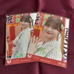 ＝LOVE イコラブ　髙松瞳　生写真　内緒バナシ　セミコンプ