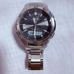 CASIO wave ceptor メンズ腕時計 アナログ デジタル