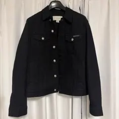 Calvin Klein Jeans ブラックデニムジャケット US Sのサムネイル