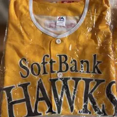 SoftBank Hawks ユニフォーム レプリカ新品未開封イエローLサイズ