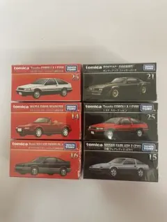 トミカプレミアム　6個セット