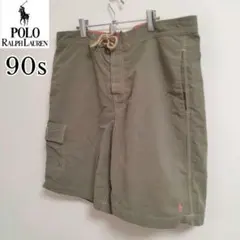 90s ポロ ラルフローレン ショートパンツ スイム ショーツ 水陸両用