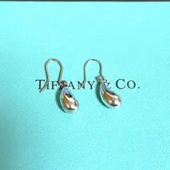 ✨極美品✨ティファニー　ピアス　ティアドロップ　フック　雫 ✨極美品✨ティファニー ピアス ティアドロップ フック 雫