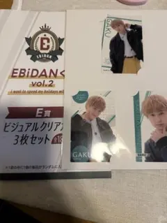 EBiDANくじ vol.2 E賞 ビジュアルクリアカード 田中雅功