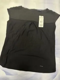 バーバリー　ノースリーブ　コットン　2 ブラック　新品　ハイブリッド