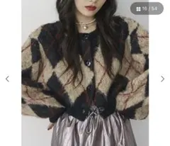 jouetie パターン2WAYカーデ カーディガン ニット セーター