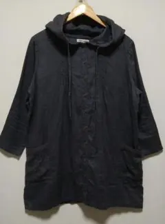 ナチュラルランドリー 半袖ブラウス 黒 麻 | Mercari