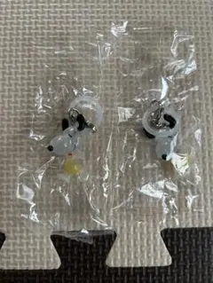 スヌーピー カプセルトイ チャーム 2個セット
