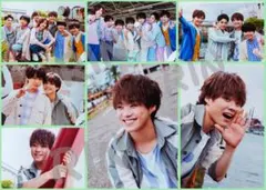 ⑲-2 美品 大橋和也 なにわ男子 2019年 夏 公式写真 7枚