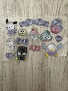 ボンボンドロップシール　はぴだんぶい　おすそわけ