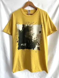 【希少】クリスブラウン 2018 ツアーTシャツ バンT マスタードイエロー L