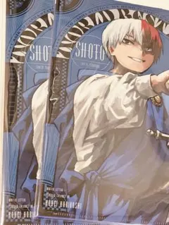 ヒロアカ 最強ジャンプ 轟焦凍 十傑 クリアファイル