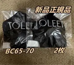 TOLEETY 軽やかストレスフリーブラ トゥリーティ BC65-70 2枚