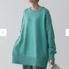 AMERICAN HOLIC サイドポケットロングニットプルオーバー