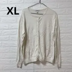 OLD NAVY [XL] アイボリー カーディガン オールドネイビー ゆったりのサムネイル