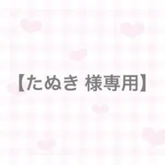 【たぬき 様専用】