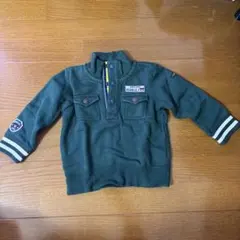 美品　ダブルビー 裏起毛トレーナー 100