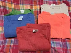 DELTA 丸胴コットンポリ無地Tシャツ　XXL 5枚　まとめ売り　ビッグサイズのサムネイル