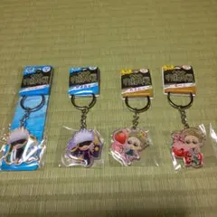 未開封 呪術廻戦 ご当地 メタルキーホルダー 4個セット 送料込