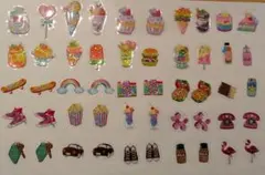 m*7様 50枚　立体　フレークシール　おすそ分け②