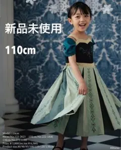 バースデイ　ディズニー　プリンセス　cottoli アナと雪の女王　アナ　110 cottoli コトリ バースデイ ディズニー アナ雪 アナ ワンピース