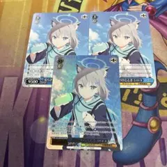 ヴァイスシュヴァルツ ヴァイス ブルーアーカイブ 砂狼シロコ SR 4枚
