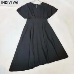 ANNA MOLINARI アンナモリナーリ バックフリル ワンピース 42 - メルカリ