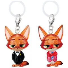 【ニック・ワイルドA、B④】ズートピア2 めじるしアクセサリー