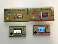 ゲーム&ウオッチ スーパーマリオブラザーズ ゼルダの伝説 セット