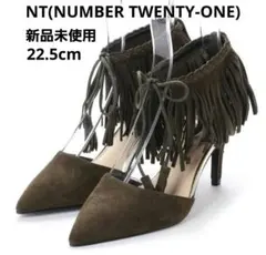 NT(NUMBER TWENTYーONE)エヌティ新品未使用 スエード パンプスのサムネイル