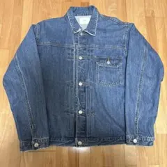 Discocat デニムジャケット　ライトブルー　ヴィンテージ風　Gジャン