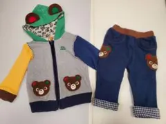 ミキハウス　セットアップ90