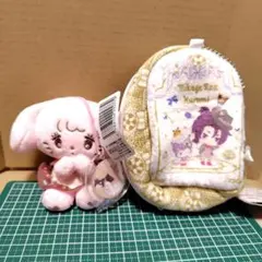 ブルーロック✕サンリオ　ぬいぐるみキャリー、ドーナツデザインマスコット