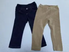 レギンス　ズボン　90 2点セット