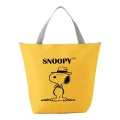 新品　未使用 スヌーピービックバッグ　黄色